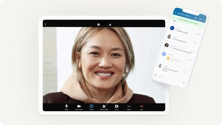 RingCentral iPad/Tablet all in one messaging phone video app